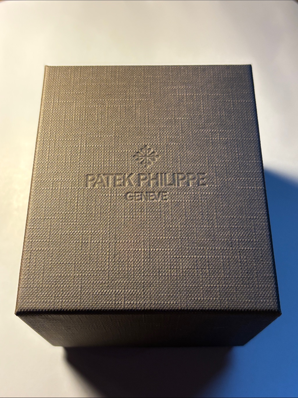 Patek Philippe Textured Brown Watch Box Only